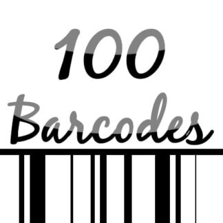 100 UPC/EAN Barcodes