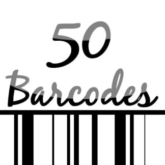 50 UPC/EAN Barcodes