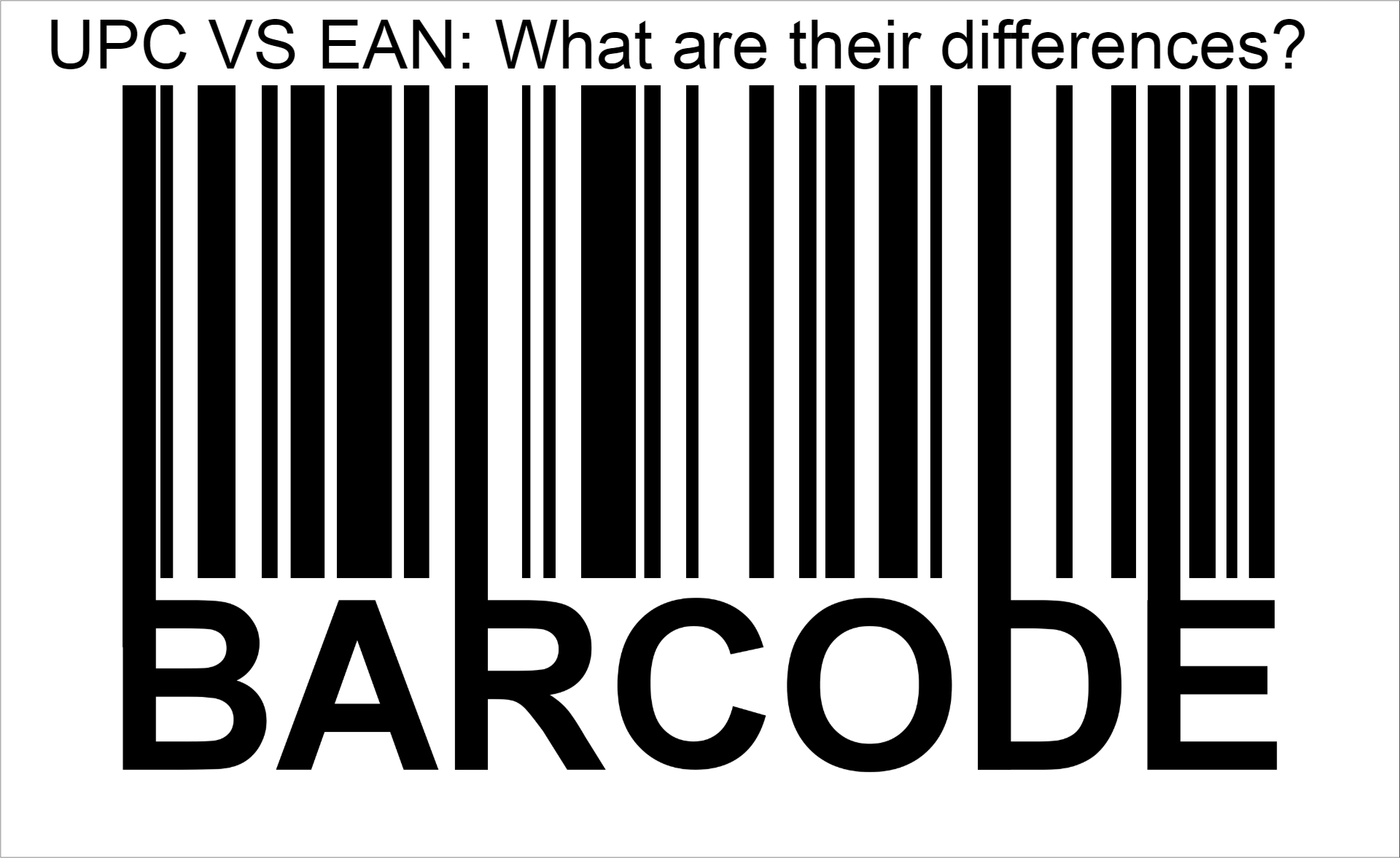 Barcode glossary